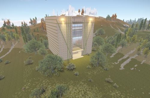 More information about "A large building for development."