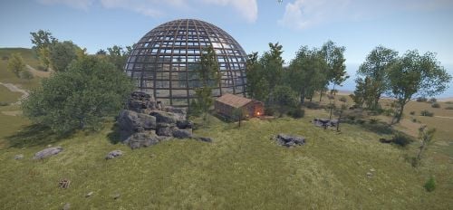 More information about "Glass Dome Build Area"