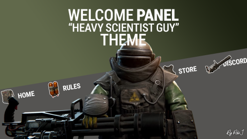 More information about "Welcome Panel "Heavy Scientist Guy" Theme"
