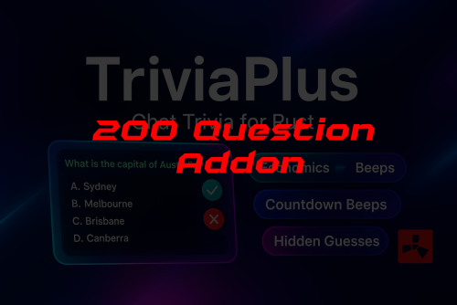 More information about "TriviaPlus — 200 Question Pack (Addon)"