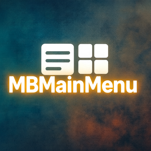 More information about "MBMainMenu"