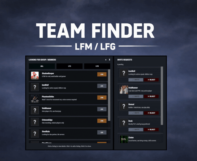 More information about "Team Finder - LFM/LFG"