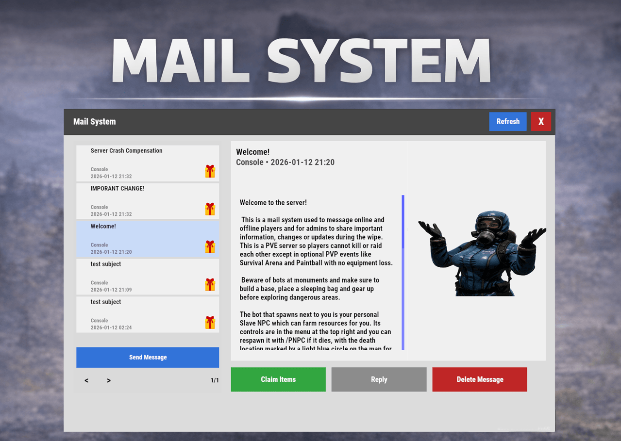 More information about "Mail System (+Support Ticket System)"