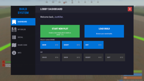 More information about "Complete Build System / Sandbox System"