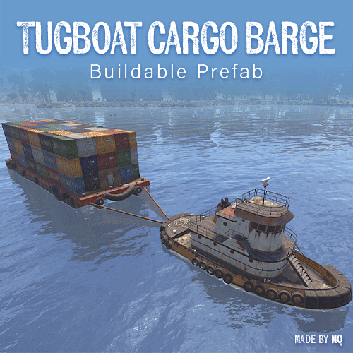 More information about "Tugboat Cargo Barge Buildable Prefab"