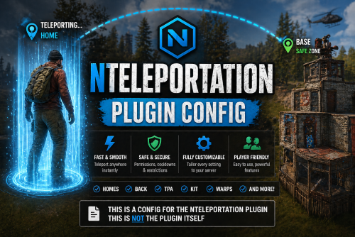 More information about "NTeleportation Plugin Config"