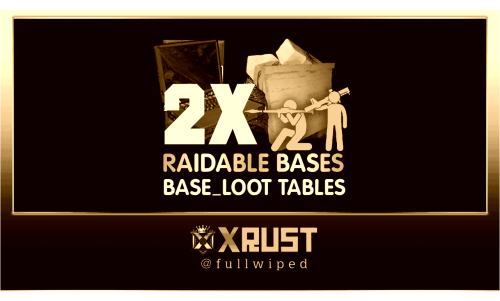 More information about "Raidable Bases Loot Tables Pack (2X and Higher Servers)"