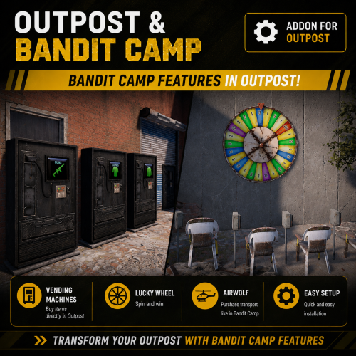 More information about "Outpost & Bandit Camp - Monument Addons"