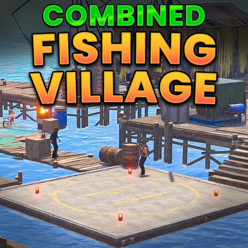 More information about "Improved Fishing Village A,B,C - Drone Marketplace, Airwolf & Much More"