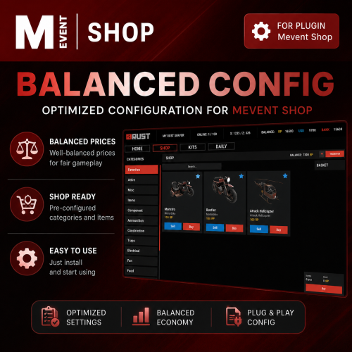 More information about "Mevent Shop – Ready Balanced Config"