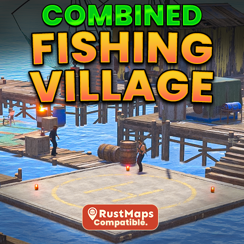 More information about "Improved Fishing Village A,B,C - Drone Marketplace, Airwolf & Much More"
