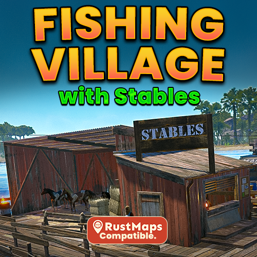 More information about "Improved Fishing Village A,B,C - Stables, Drone Marketplace, Airwolf & Much More"