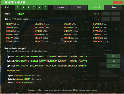 More information about "Rust Genetics Helper"