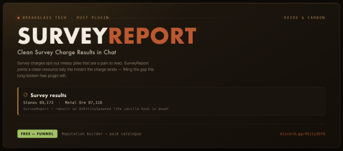 More information about "SurveyReport — Clean Survey Charge Results in Chat"