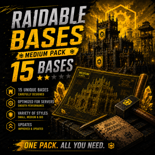 More information about "Medium Raid Pack 15 - Smart raids. Strong bases. For the determined."