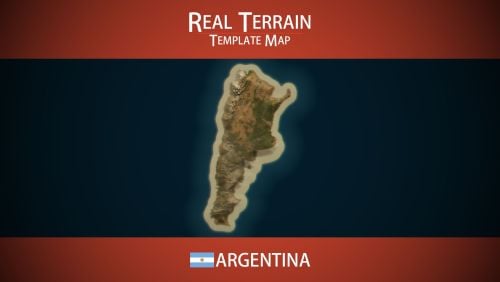 More information about "Argentina Template Map"