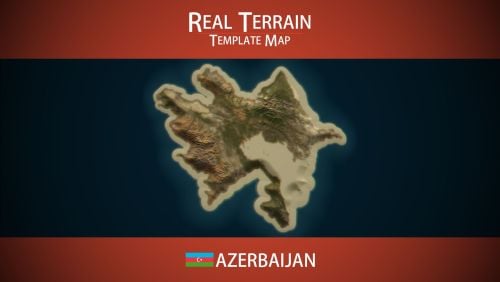 More information about "Azerbaijan Template Map"