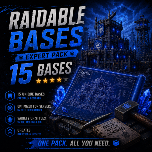 More information about "Expert Pack - 15 unique bases. Endless raid possibilities."