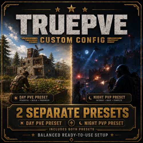 More information about "TruePVE Configuration Pack – PvE & Night PvP Presets"