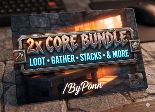 More information about "Premium 2x Core Bundle | Balanced Loot table, Gather & Stacks all in one."