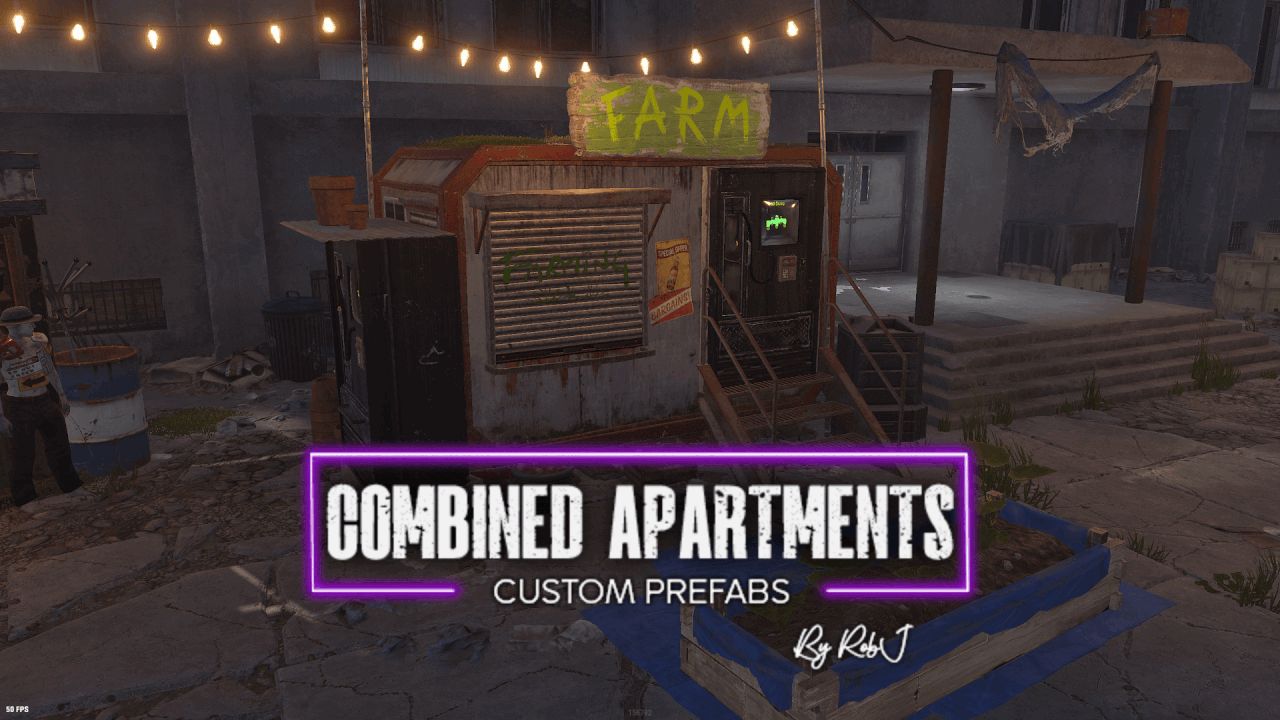 More information about "Combined Apartments, Outpost, Bandit & Stables"