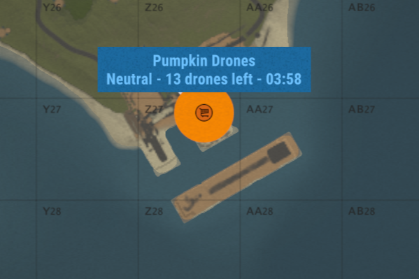 Pumpkin Drones map marker