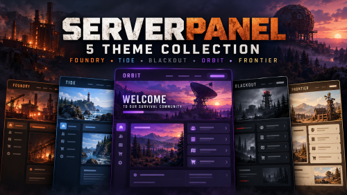 More information about "ServerPanel — Five Theme Collection"